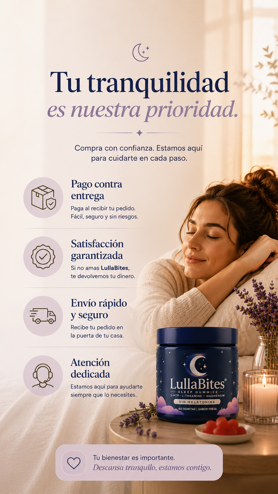 LullaBites™ | Gomitas Naturales para Dormir Mejor