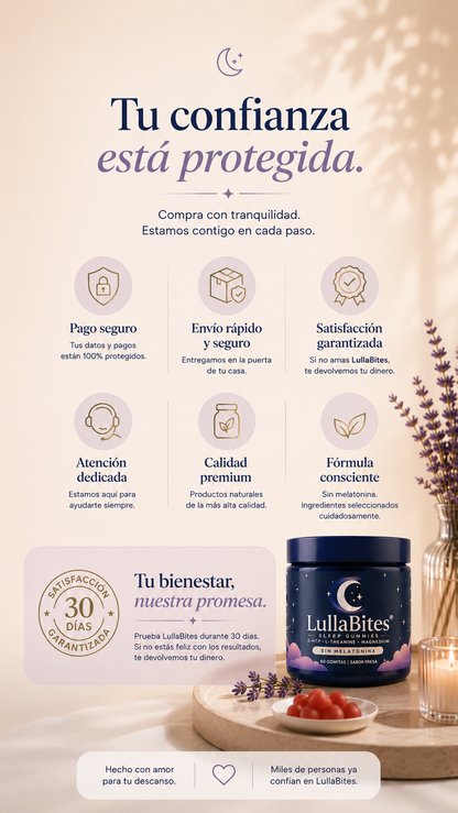 LullaBites™ | Gomitas Naturales para Dormir Mejor