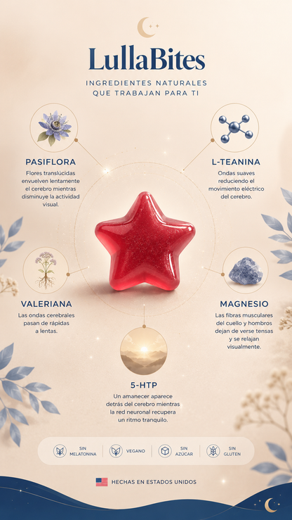 LullaBites™ | Gomitas Naturales para Dormir Mejor